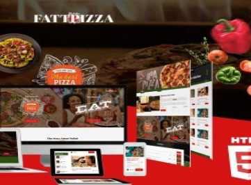 Фаттпицца | Шаблон  для пиццы и ужина  