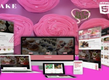 Десерты и выпечка  | Шаблон  Fatt Cupcake  