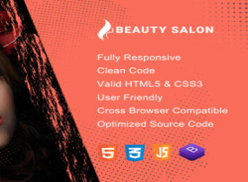 Салон красоты - Многоцелевой шаблон сайта салона  