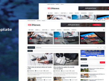 iNews -  газетный HTML-шаблон веб-  