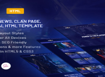 Speedstar - HTML-шаблон  по киберспорту  