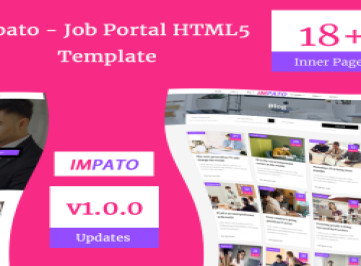 Impato- Шаблон  рабочей группы  для портала вакансий  