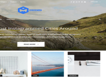 MhrNews - Шаблон  для интернет-газеты  3  