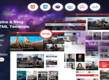 GPress - шаблон сайта новостей и журналов  