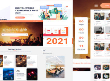 Eventu -  шаблон  конференции, мероприятия и встречи  