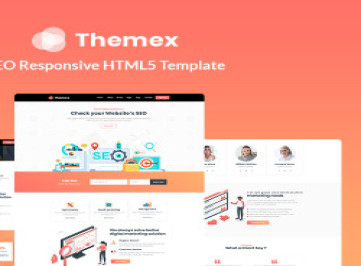 Themexp - SEO адаптивный шаблон веб-  