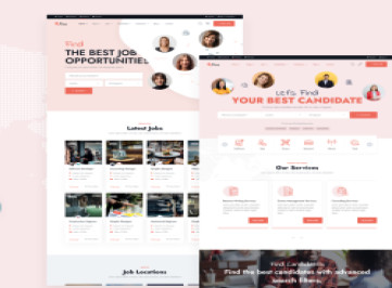 JobFocus -  шаблон сайта вакансии  