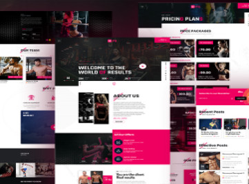 FF-Fit - тренажерный зал , адаптивный CSS и JS  