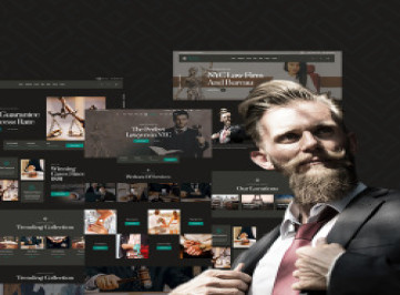 Шаблон  Barrister Lawyer & Attorney  