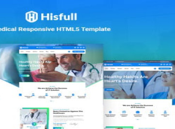 Hisfull - Медицинский отзывчивый шаблон  
