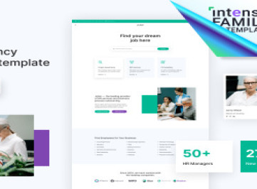 Jober -  шаблон сайта кадрового агентства
