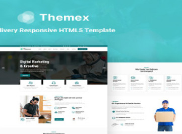 Themex -   шаблон  для доставки