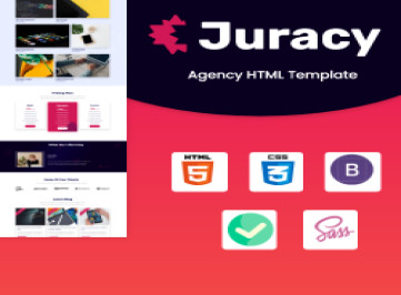 Juracy - HTML-шаблон для корпоративного агентства