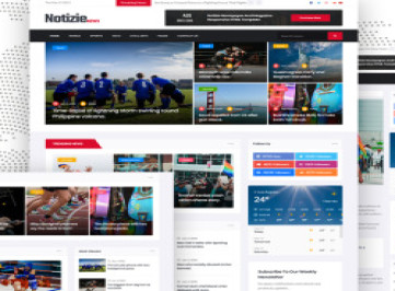 Новости | Шаблон HTML для газет и журналов