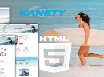 Шаблон  для серфинга и водных видов спорта Канети