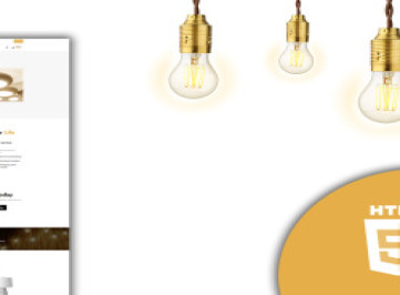  шаблон Lumus Lighting and Electric Shop