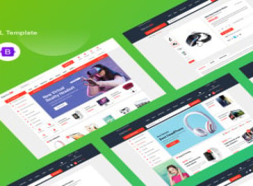 ElectroBD - HTML-шаблон электронной коммерции
