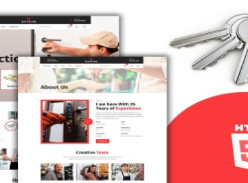 Шаблон  для слесаря и систем безопасности Loclok