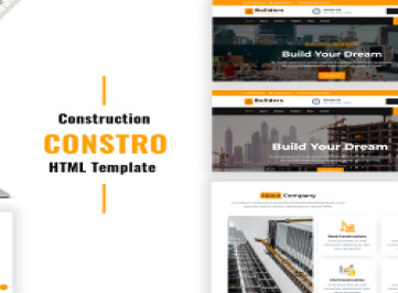 Constro - Строительный HTML