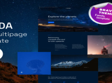 Astroda - шаблон  для астрономии