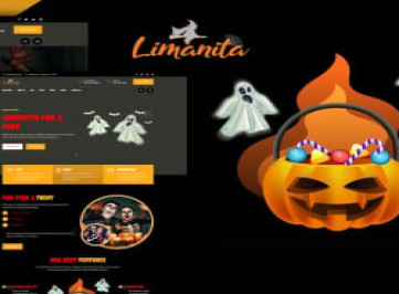  шаблон  Lumanita Halloween Events