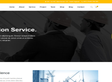 Konstructo Construction - Многоцелевой   шаблон веб-