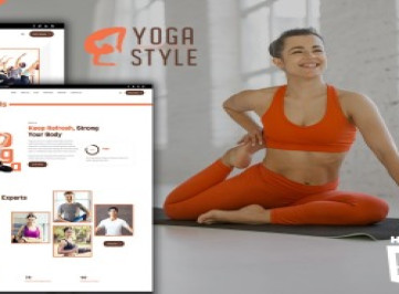 HTML-шаблон сайта Yogstyle Spa Yoga Fitness