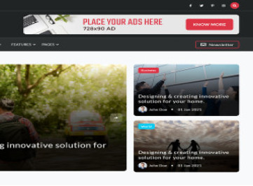 Ulkmor -  шаблон блога, статьи и журнала