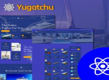 React JS шаблон Yugatchu Yacht Charter