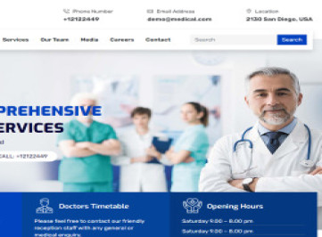 Healthcu - HTML-шаблон сайта о здоровье и медицине