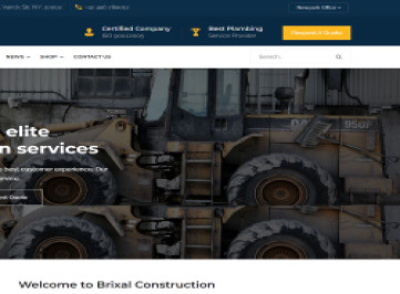 BrixalBuilding - Шаблон сайта о строительстве и строительстве