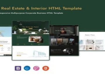 Genesis - HTML-шаблон недвижимости и интерьера