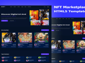 BdNFT — -шаблон торговой площадки NFT