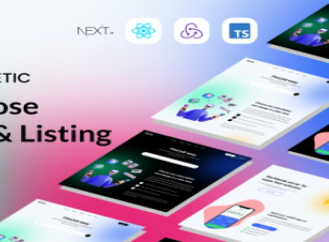 НОВА | Многоцелевая тема каталога листинга Nextjs и шаблон React