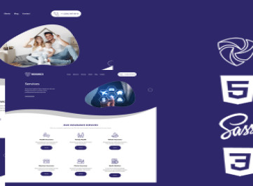 Шаблон  темы Insurancex Html5 Css3