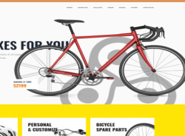 Bebike - HTML-шаблон магазина спортивных велосипедов