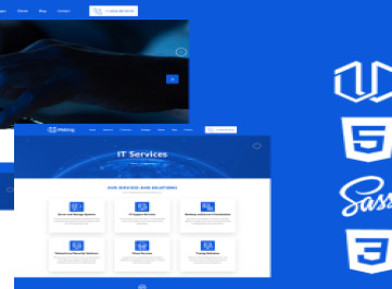 Webing - IT Solutions Html5 Css3 Тема