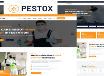 Pestox - -шаблон службы борьбы с вредителями