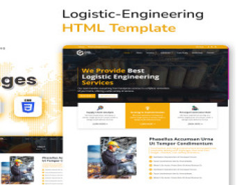 OGLengineering - -шаблон  для инженерных и логистических услуг