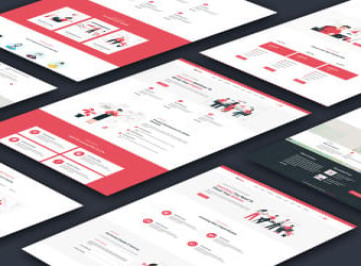 TheKing - многоцелевой бизнес, корпоративный, агентский HTML-