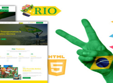 -шаблон  Rio Brazil Culture