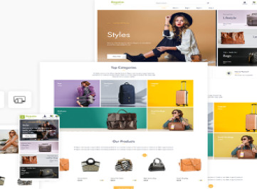 Regalia Bags Store - Шаблон интернет-магазина