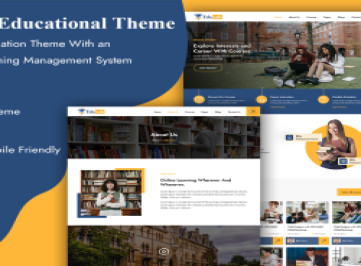 Образовательный HTML-шаблон EduLab