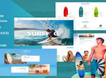 Wavez - шаблон   для серфинга