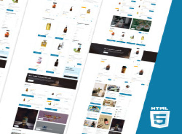 Шаблон  электронной коммерции  Pharmatica Modern Online Pharmatica