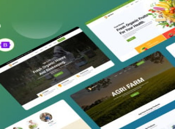 AgriFarm - HTML-шаблон сельского хозяйства и органических продуктов питания