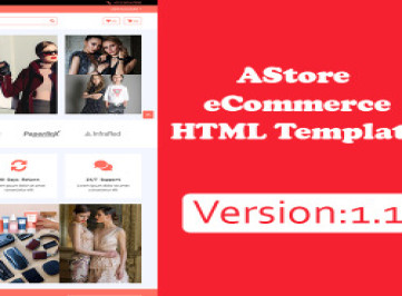 AStore — многоцелевой HTML-шаблон электронной коммерции