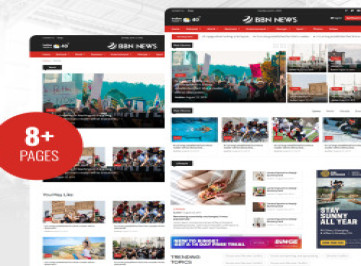 MH News - Новостной портал  Шаблон веб-