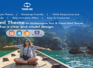 HTML-шаблон Tourline Tour and Travel