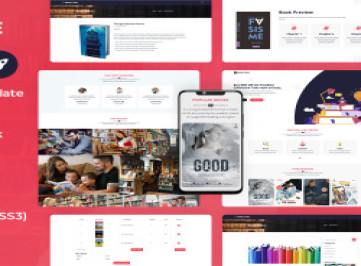  HTML-шаблон  Study Bookstore